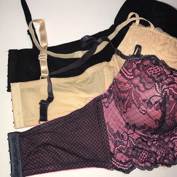 Bundle 3 pieces Push up Bra Confort Fit 4 Hooks - Picture 8 of 12